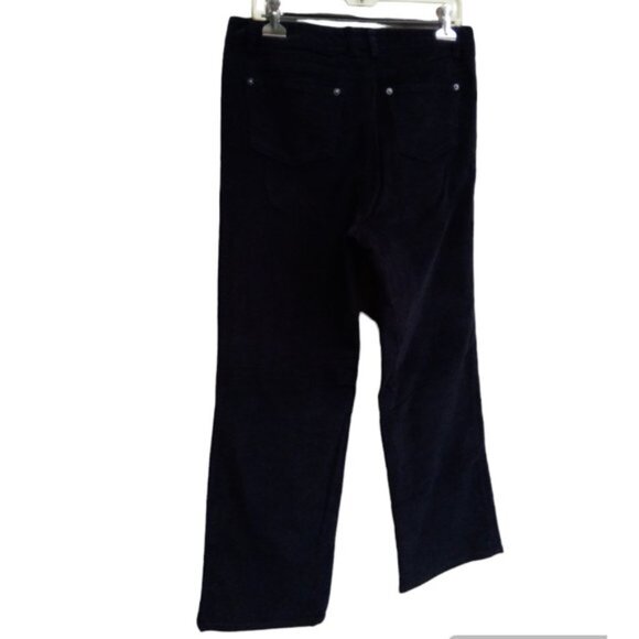 IZOD navy corduroy pants sz 10 Short 10P - Picture 5 of 12